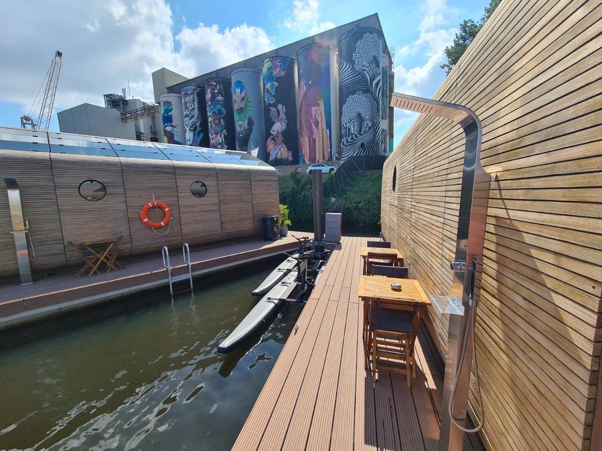 Wikkelboats @ Tramkade Den Bosch Villa Orthen Eksteriør billede